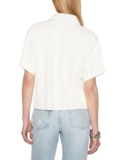 Frame Pleated Leather Lounge Shirt -Frame Sales Store unnamed file 213