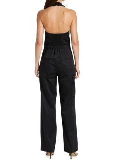 Frame Zip Halter Jumpsuit -Frame Sales Store unnamed file 2140