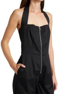 Frame Zip Halter Jumpsuit -Frame Sales Store unnamed file 2141