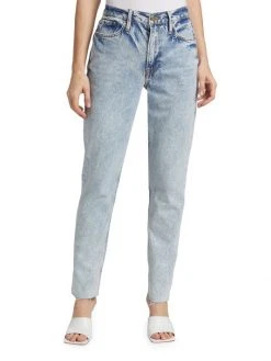 Frame Le Piper Raw Hem Straight-Fit Jeans -Frame Sales Store unnamed file 2145