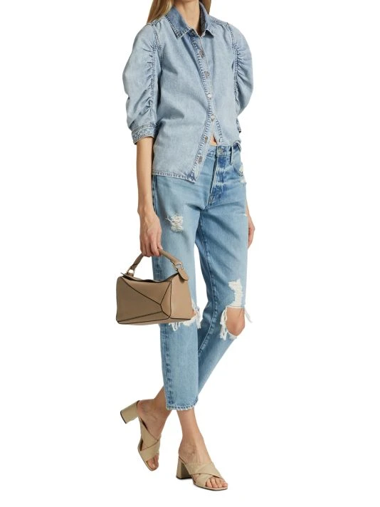 Frame Le Original Distressed Straight-Fit Jeans 4 Frame Le Original Distressed Straight-Fit Jeans - Image 2