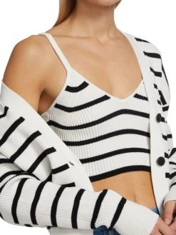 Frame Striped Ribbed-Knit Tank Top 14 Frame Striped Ribbed-Knit Tank Top -Frame Sales Store unnamed file 2175