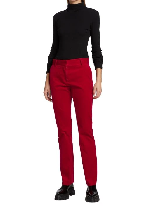 Frame Velvet Mini Boot Trousers 4 Frame Velvet Mini Boot Trousers - Image 2