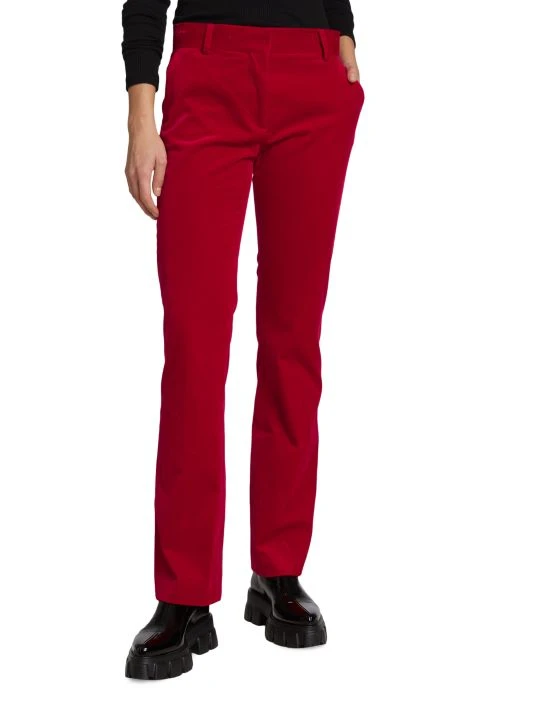 Frame Velvet Mini Boot Trousers 5 Frame Velvet Mini Boot Trousers - Image 3