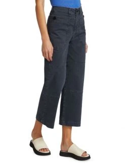 Frame Stretch Flared Leg Utility Jeans 10 Frame Stretch Flared Leg Utility Jeans -Frame Sales Store unnamed file 2198