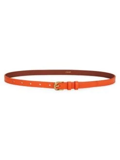 Frame Twist Buckle Leather Belt Grass Green -Frame Sales Store unnamed file 2207