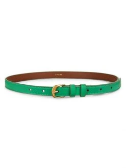 Frame Twist Buckle Leather Belt Grass Green -Frame Sales Store unnamed file 2208