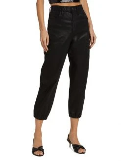 Frame Le Lounge Stretch Coated Crop Jeans -Frame Sales Store unnamed file 2241