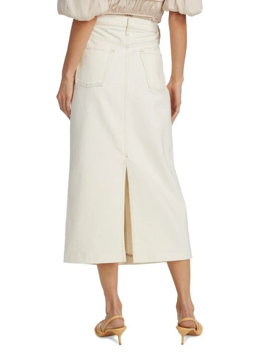 Frame Denim Midi Skirt 7 Frame Denim Midi Skirt - Image 5