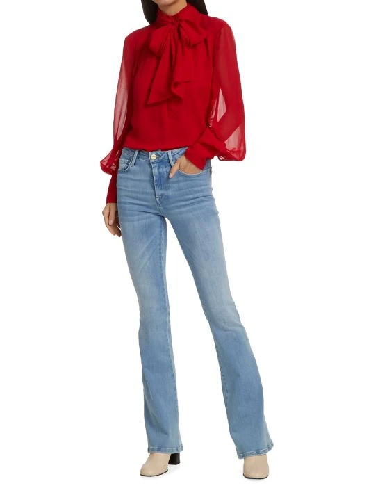 Frame Le One High-Rise Stretch Flare Jeans 4 Frame Le One High-Rise Stretch Flare Jeans - Image 2