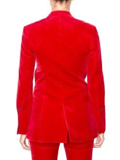 Frame Velvet Single-Button Blazer -Frame Sales Store unnamed file 2301