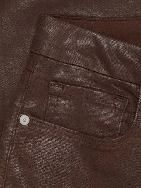 Frame Le Crop Mini Boot Mid-Rise Coated Flare Jeans 9 Frame Le Crop Mini Boot Mid-Rise Coated Flare Jeans - Image 7