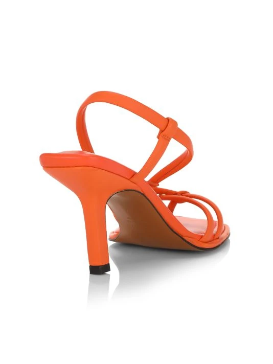 Frame Le Addison Leather Wrap Sandals Noir 5 Frame Le Addison Leather Wrap Sandals Noir - Image 3