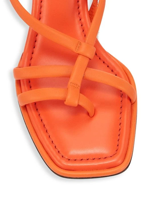 Frame Le Addison Leather Wrap Sandals Noir 6 Frame Le Addison Leather Wrap Sandals Noir - Image 4