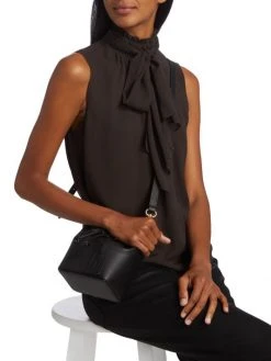 Frame Silk Bow Blouse -Frame Sales Store unnamed file 237