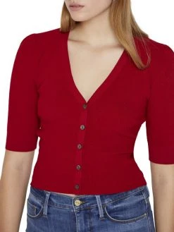 Frame Jocelyn Cropped Cardigan -Frame Sales Store unnamed file 2383