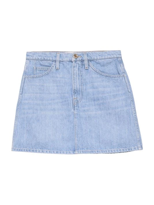 Frame Le Italian Denim Mini Skirt 3 Frame Le Italian Denim Mini Skirt