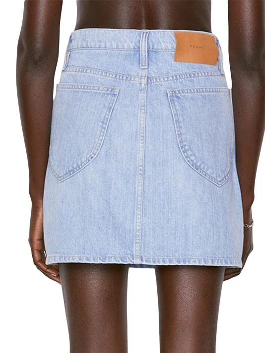 Frame Le Italian Denim Mini Skirt 7 Frame Le Italian Denim Mini Skirt - Image 5