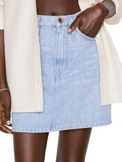 Frame Le Italian Denim Mini Skirt 13 Frame Le Italian Denim Mini Skirt -Frame Sales Store unnamed file 2409