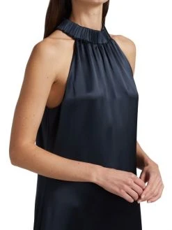 Frame Satin Halter Dress 14 Frame Satin Halter Dress -Frame Sales Store unnamed file 2415