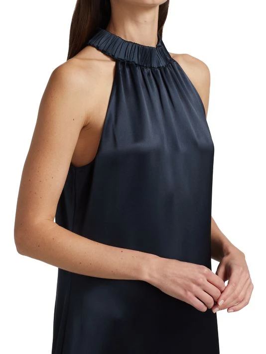 Frame Satin Halter Dress 8 Frame Satin Halter Dress - Image 6