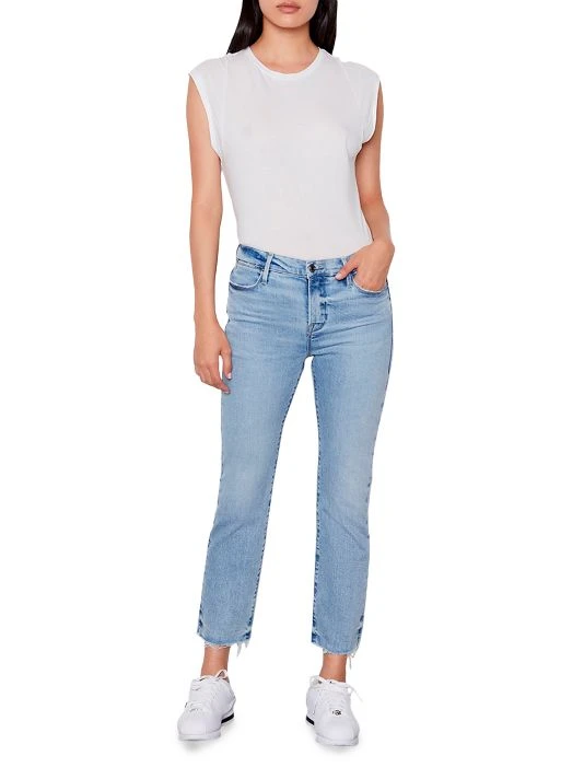 Frame Le High Straight Degradable Jeans 4 Frame Le High Straight Degradable Jeans - Image 2