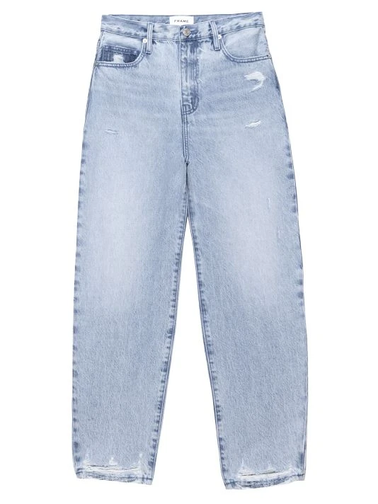 Frame Ultra High-Rise Barrel-Leg Jeans 3 Frame Ultra High-Rise Barrel-Leg Jeans