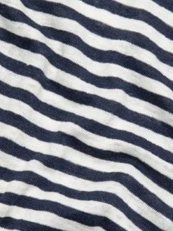 Frame Easy Striped Long-Sleeve Crew Top -Frame Sales Store unnamed file 2434