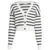 Frame Striped Ribbed-Knit Cardigan 1 Frame Striped Ribbed-Knit Cardigan -Frame Sales Store unnamed file 2442
