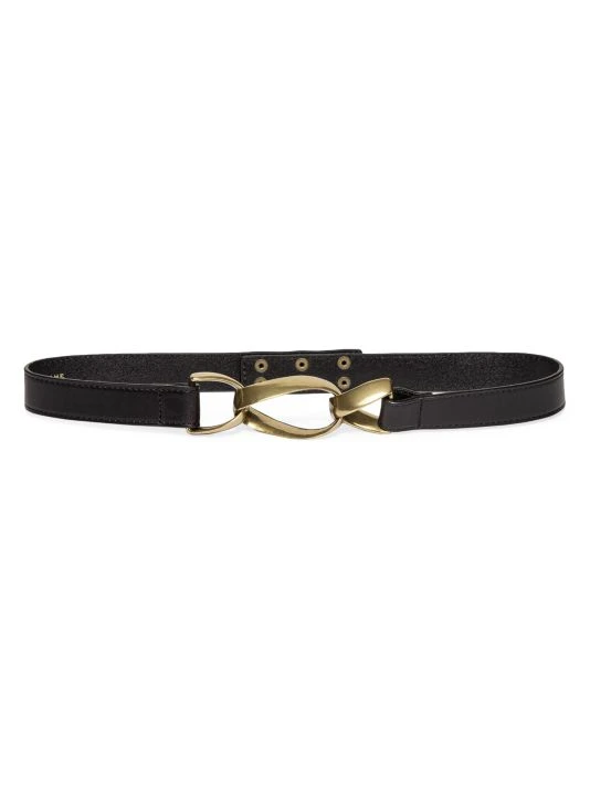 Frame Triple-Twist Leather Belt 3 Frame Triple-Twist Leather Belt