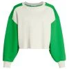 Frame Colorblocked Cropped Sweatshirt -Frame Sales Store unnamed file 246
