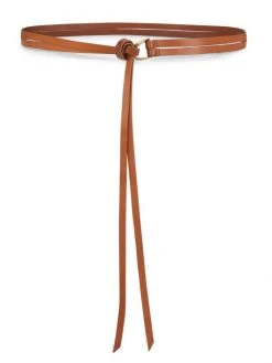 Frame Leather Twist Wrap Tie Belt Noir -Frame Sales Store unnamed file 2460