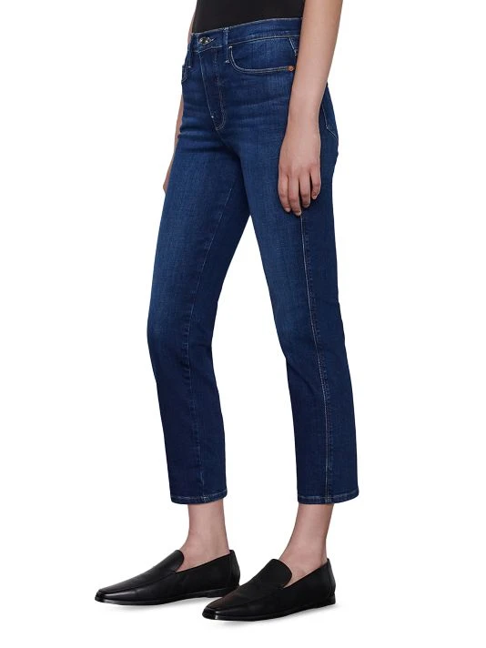Frame Le Sylvie Mid-Rise Stretch Straight-Leg Crop Jeans 6 Frame Le Sylvie Mid-Rise Stretch Straight-Leg Crop Jeans - Image 4