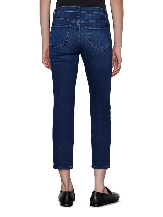 Frame Le Sylvie Mid-Rise Stretch Straight-Leg Crop Jeans 7 Frame Le Sylvie Mid-Rise Stretch Straight-Leg Crop Jeans - Image 5