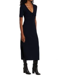 Frame Wrap-Front Maxi Dress 12 Frame Wrap-Front Maxi Dress -Frame Sales Store unnamed file 2481