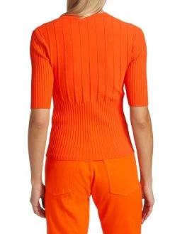 Frame Mixed Rib-Knit Sweater -Frame Sales Store unnamed file 2526