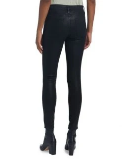 Frame Le Skinny De Jeanne Coated Mid-Rise Jeans -Frame Sales Store unnamed file 2533