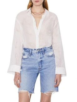 Frame Cotton Embroidered Tunic