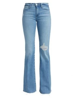 Frame Le High Flare Degradable Jeans