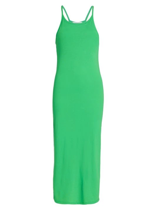 Frame Pima Cotton Tank Midi-Dress 3 Frame Pima Cotton Tank Midi-Dress