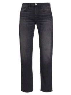 Frame L'Homme Slim Mid-Rise Jeans For Men Black Oak -Frame Sales Store unnamed file 267