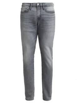 Frame L'Homme Slim Mid-Rise Jeans For Men Black Oak -Frame Sales Store unnamed file 268