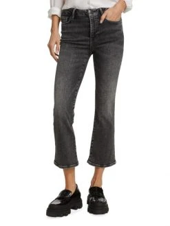 Frame Le One Stretch Mini Boot-Cut Crop Jeans -Frame Sales Store unnamed file 2697