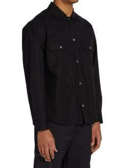 Frame Front-Snap Overshirt For Men -Frame Sales Store unnamed file 2705