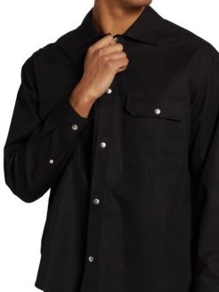 Frame Front-Snap Overshirt For Men -Frame Sales Store unnamed file 2707