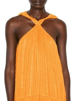 Frame Draped Halter Maxi Dress -Frame Sales Store unnamed file 2721