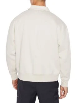 Frame Fleece Polo Sweatshirt For Men -Frame Sales Store unnamed file 2771