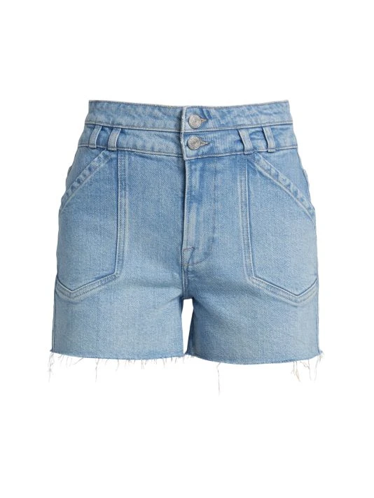 Frame Double-Button Denim Shorts 3 Frame Double-Button Denim Shorts
