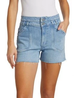 Frame Double-Button Denim Shorts 11 Frame Double-Button Denim Shorts -Frame Sales Store unnamed file 2774
