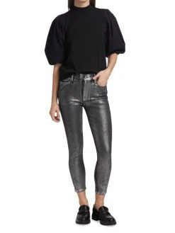 Frame Le High Coated Skinny Crop Jeans 10 Frame Le High Coated Skinny Crop Jeans -Frame Sales Store unnamed file 2780